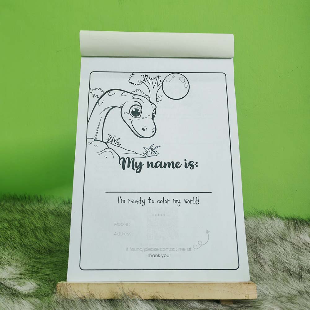 Dinosaur Coloring Book - Image 2