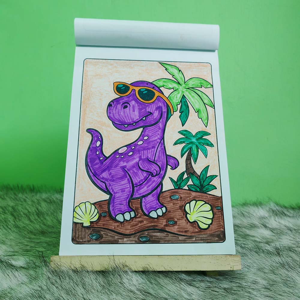 Dinosaur Coloring Book - Image 4