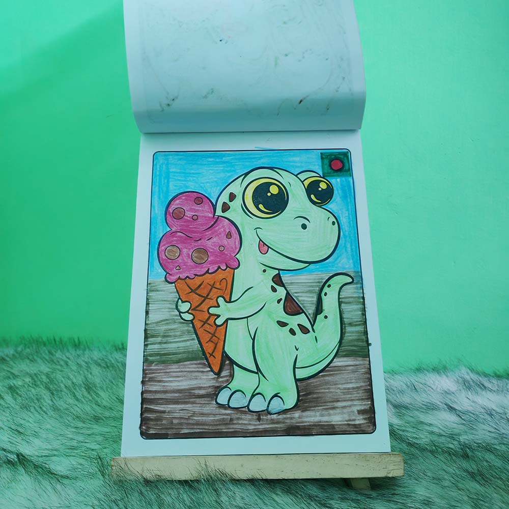 Dinosaur Coloring Book - Image 5